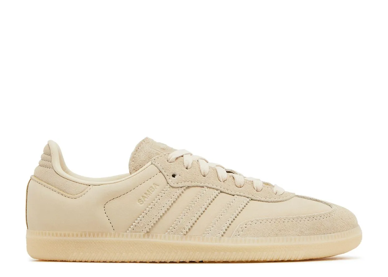 Lift Step cushioned collar Adidas Samba OG Sand Strata