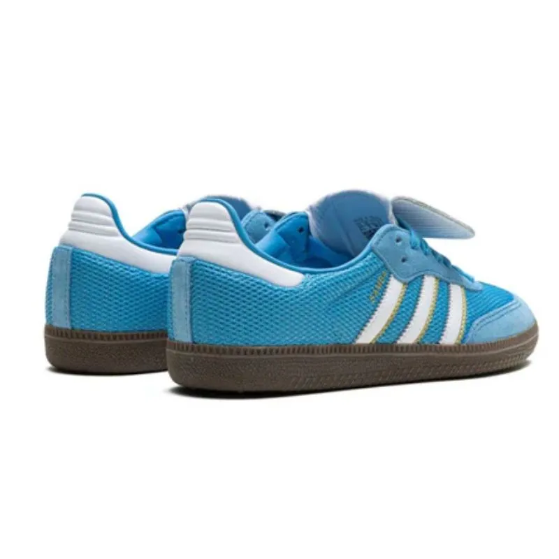 Classic Smooth   surface Adidas Samba LT Semi Blue Burst