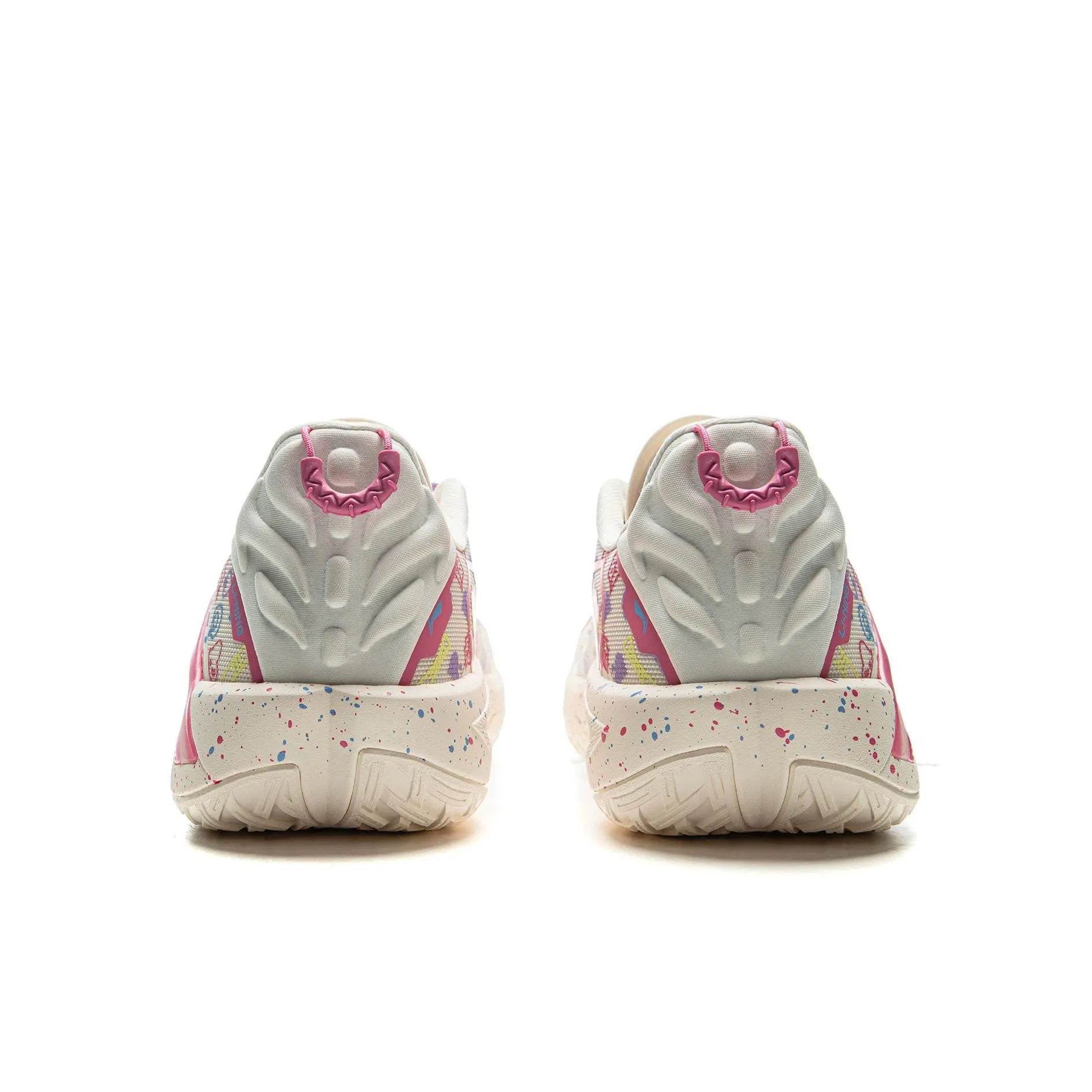 Indoor Cushioning Quick Lateral Motion Li-Ning Badfive Guerrilla 1 Super - Beige