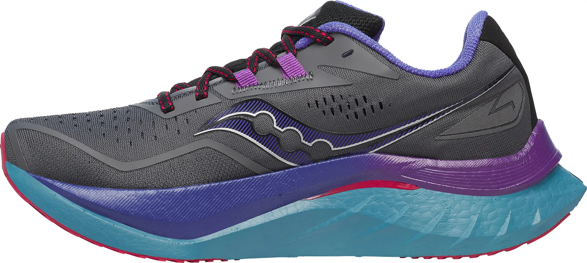 Saucony Endorphin Speed 4 Womens Running Shoes - Grey Compression Zones