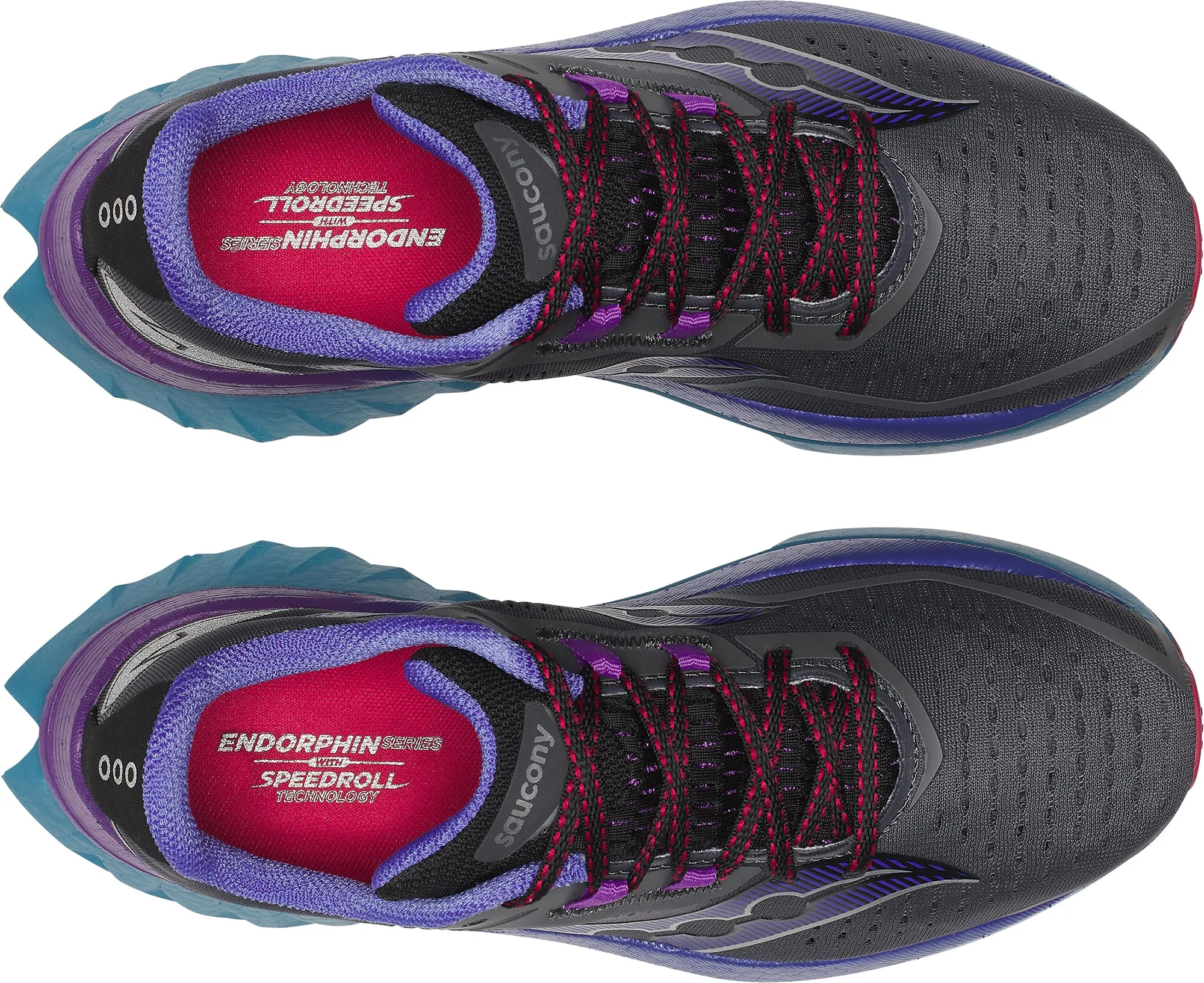 Anatomically Shaped Footbed Saucony Endorphin Speed 4 Womens Running Shoes - Grey