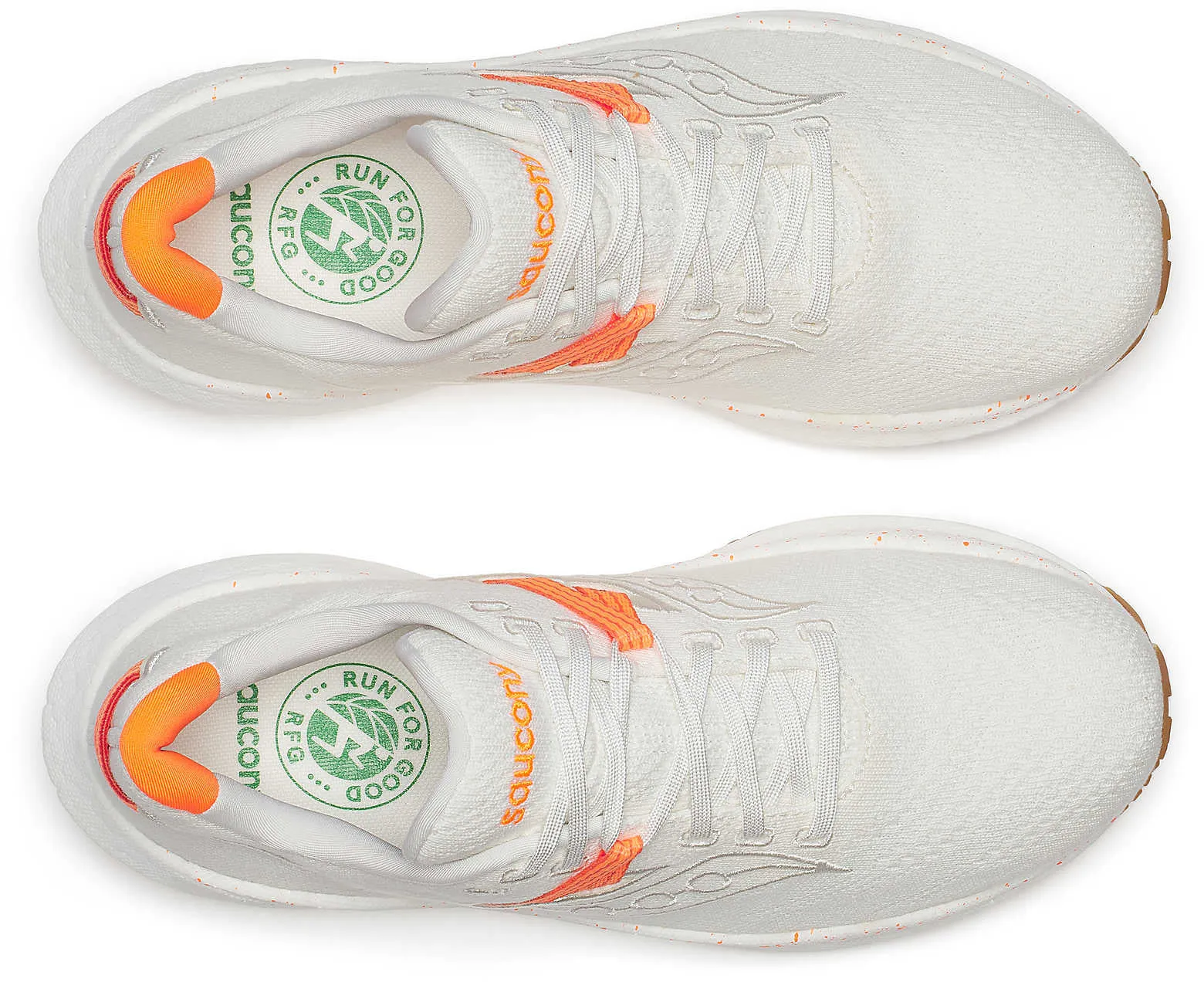 Saucony Triumph RFG Womens Running Shoes - White Power Walk Smooth Steps