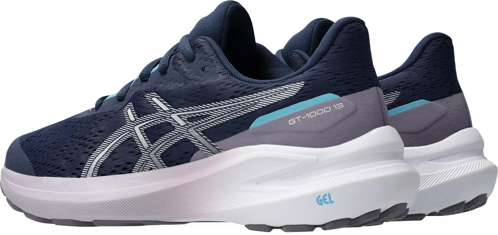 racing footwear Asics GT 1000 13 GS Junior Running Shoes - Blue