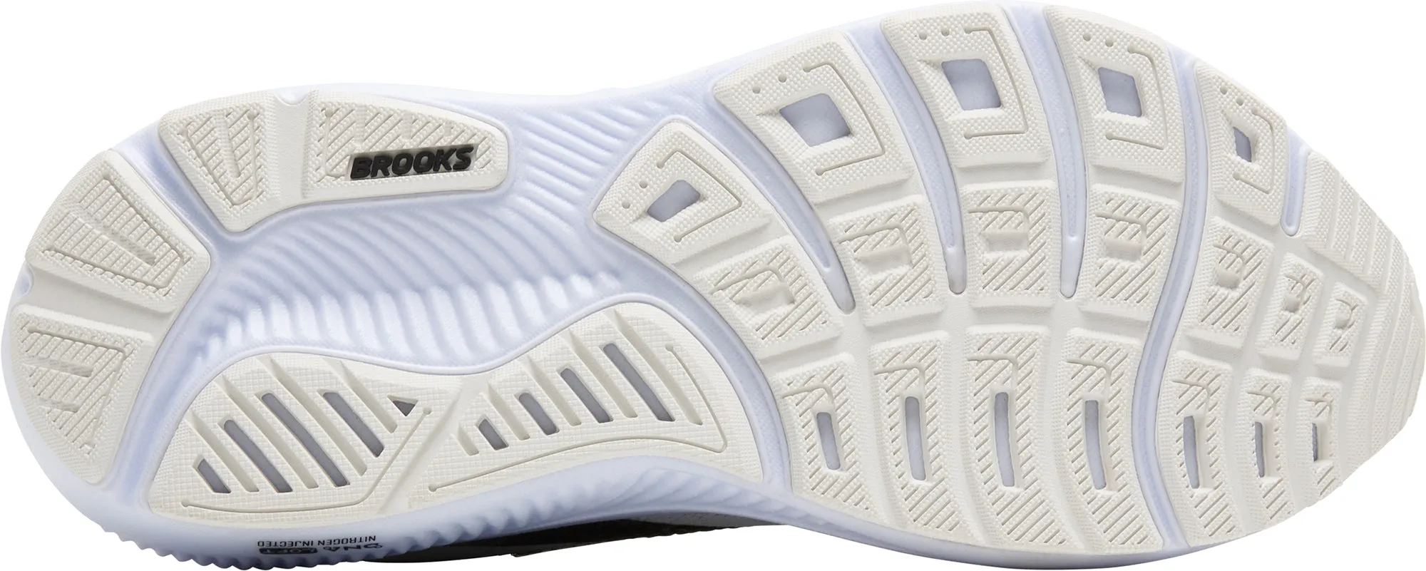 Brooks Ghost 17 Womens Running Shoes - White Adaptable to different foot shapes