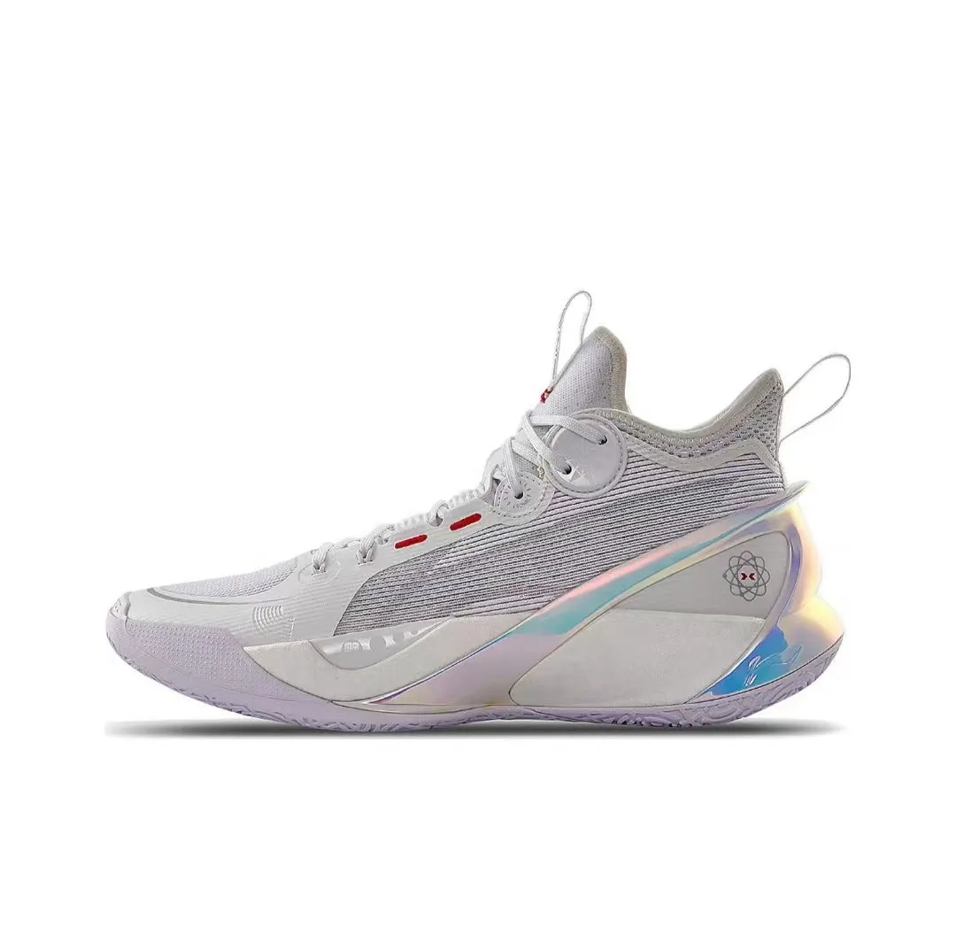 Durable Stitching Technology Li Ning Sonic 10 Ultra - White Aurora