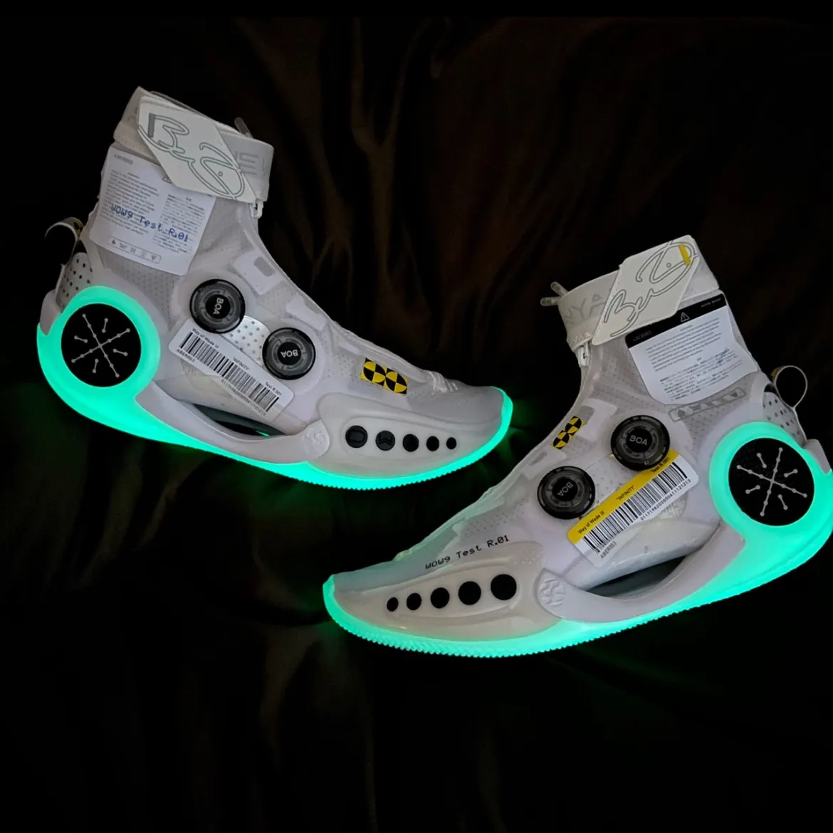 Li Ning Way Of Wade 9 Infinity - Test R1 (white fluorescent) Mobility Assist Layer Pro Transition