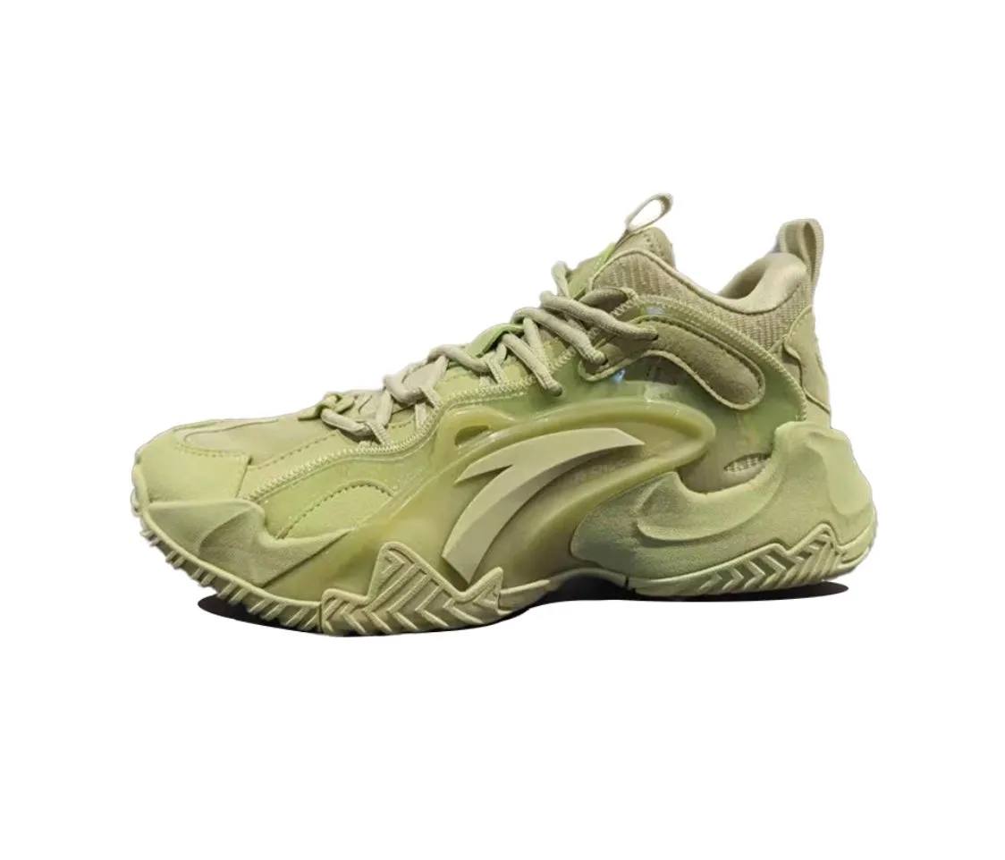 Anta Men's UFO 3.0 "Airspace" Ice Cone Green Quick Support Zipper Design