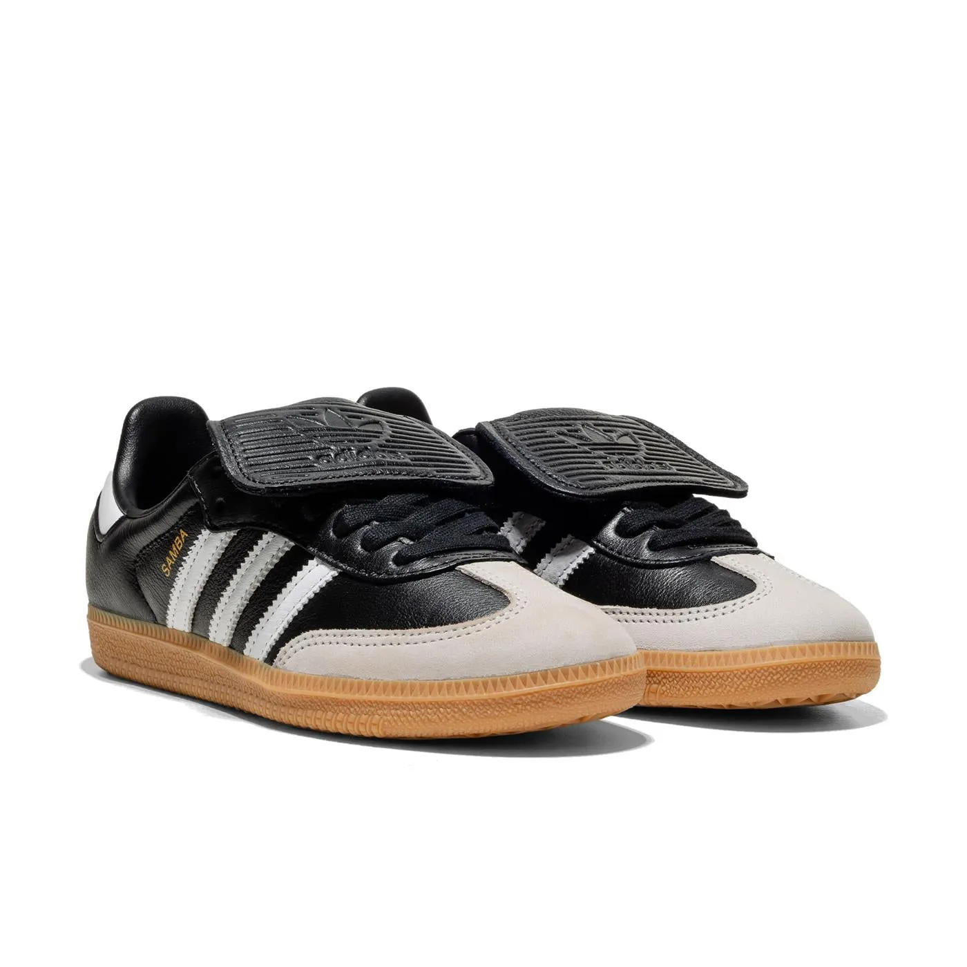 Adidas Originals Samba LT W Core Black/Ftwr White/Gold Met Breathable Perforations Track Trek