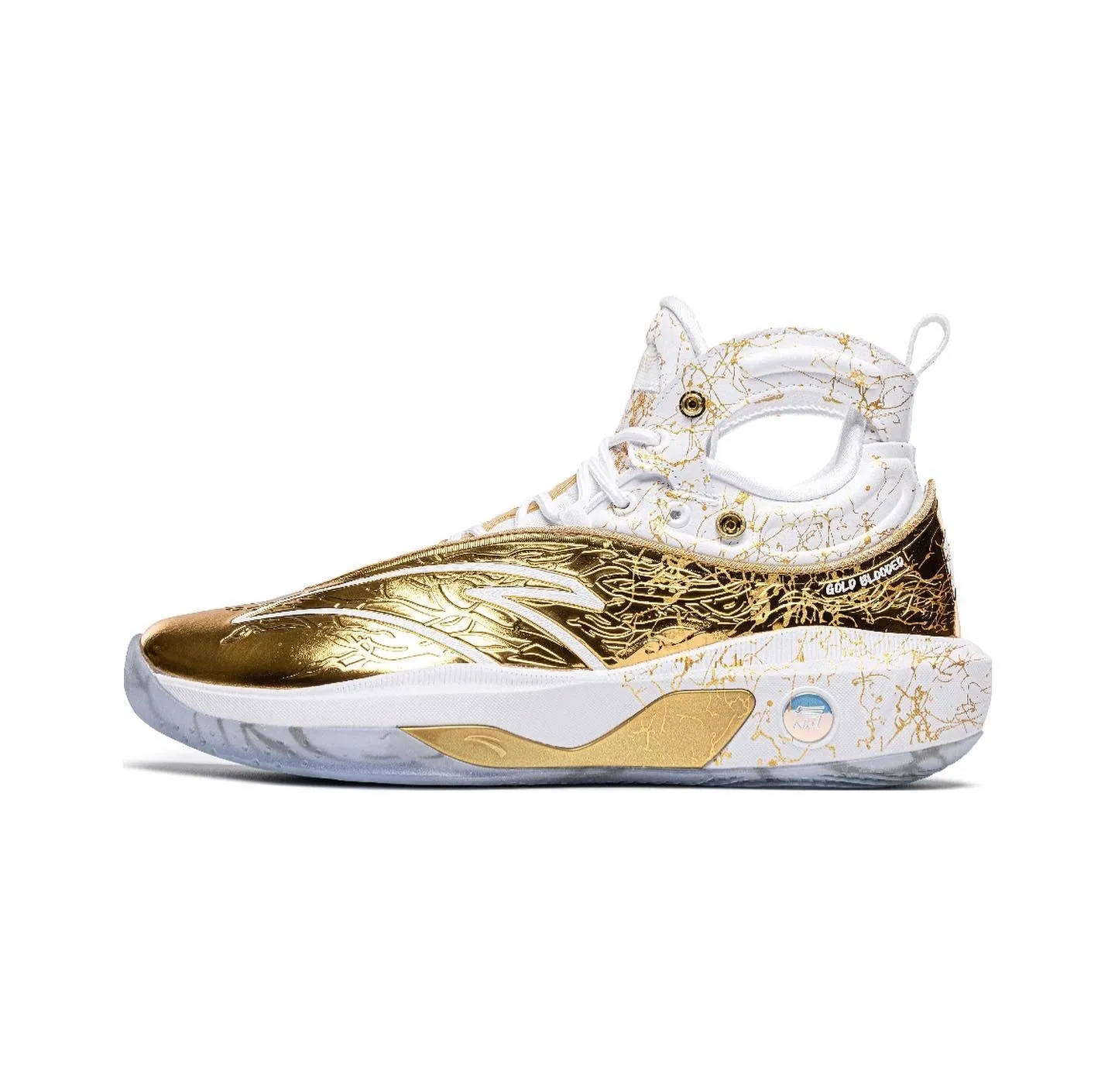 Anta Klay Thompson Kt8 - Gold Blooded Pro Player flex design