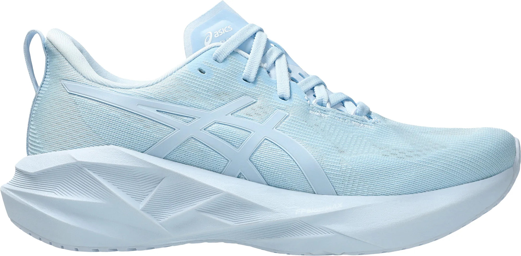 traction - grip - feature shoes stress - free Asics NovaBlast 5 Lite-Show Womens Running Shoes - Blue
