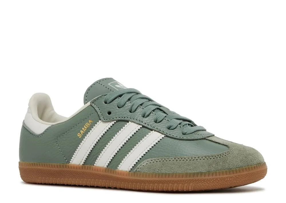 Path Walk Adidas Samba OG Silver Green Gum