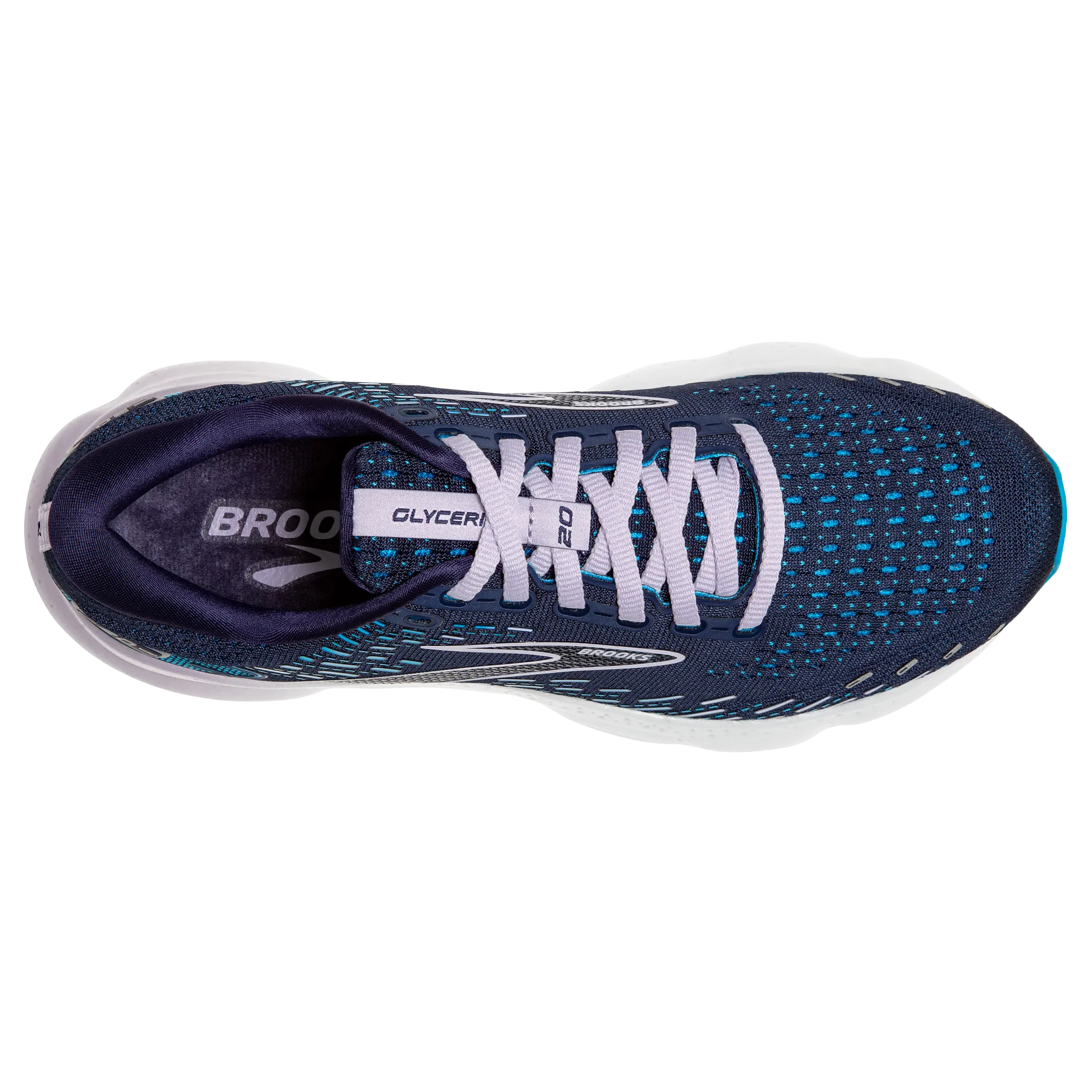 Women's Glycerin 20 perforated upper shoes