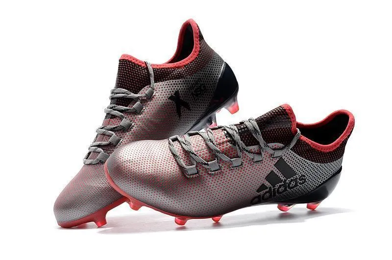 New Adidas X Series FG TPU Soccer Cleats Shoes Light Red Black Play Surface