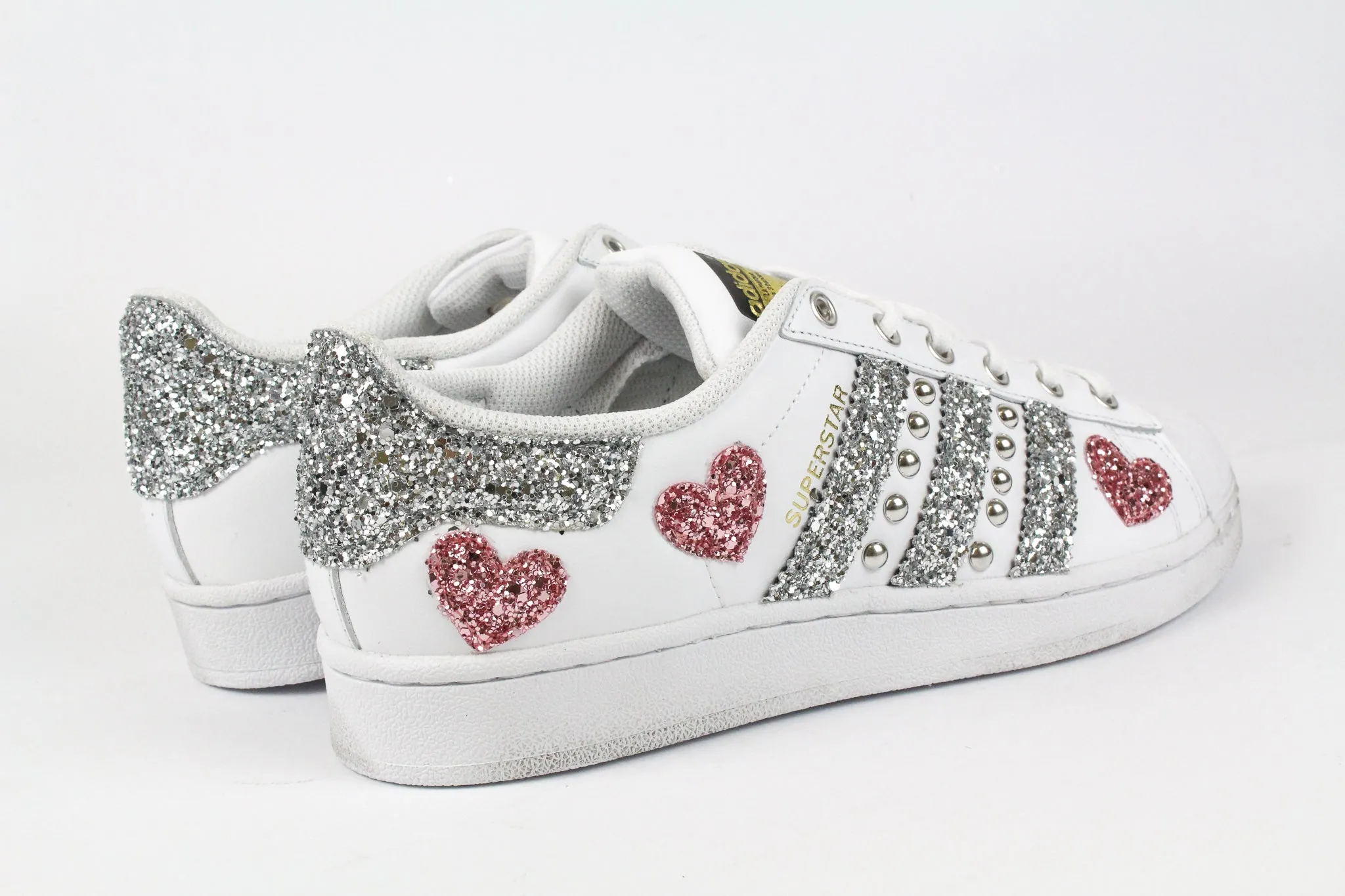 Cushion Base Adidas Superstar Borchie & Cuori