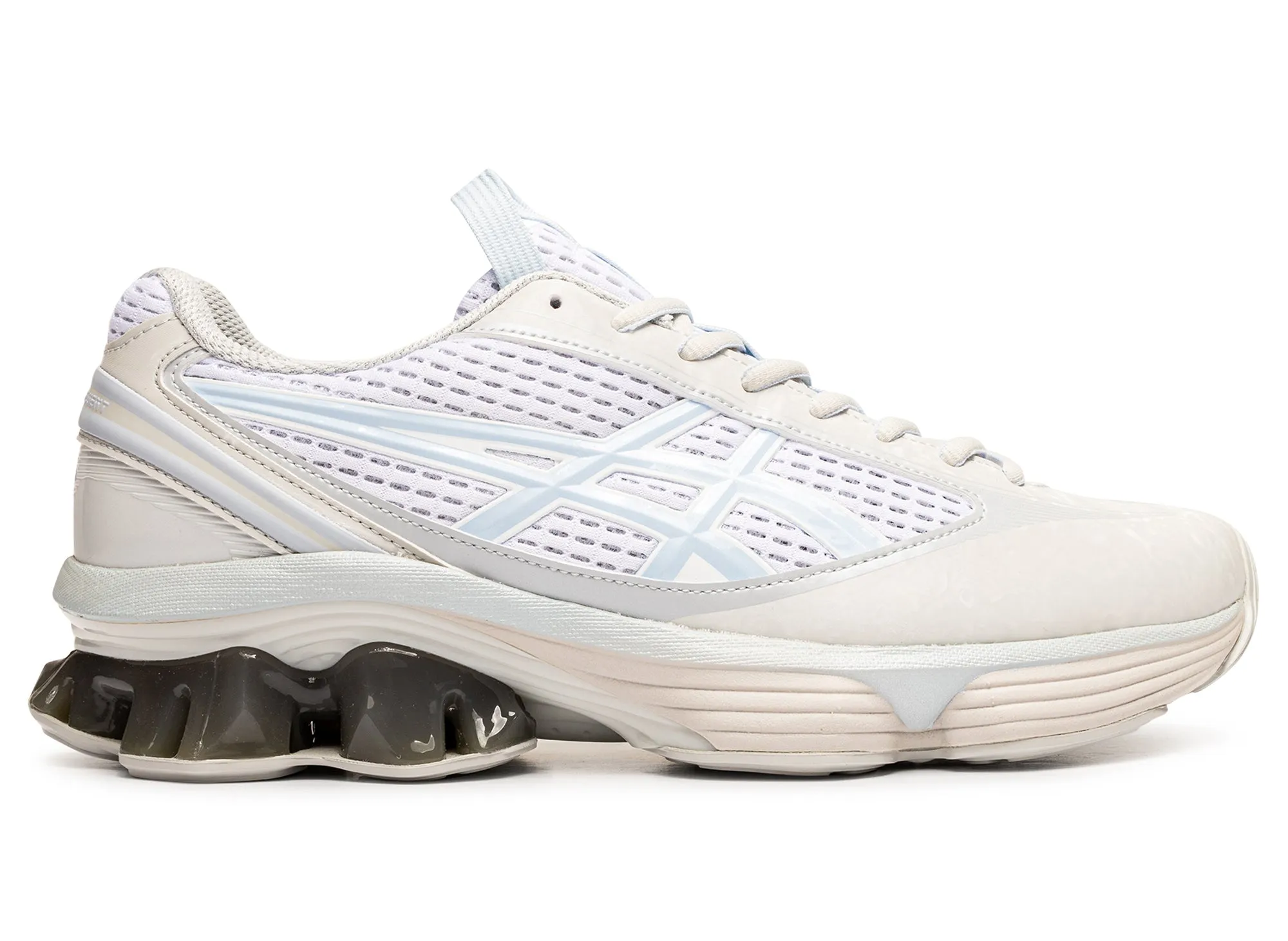 Torsion Control System cold - climate running shoes Asics US6-S Gel-Kinetic Fluent 'Glacier Grey / Soft Sky'