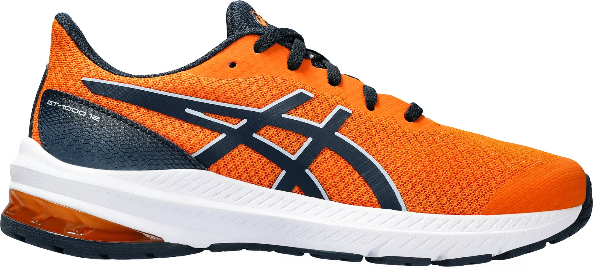 Asics GT 1000 12 GS Junior Running Shoes - Orange Multi - color options