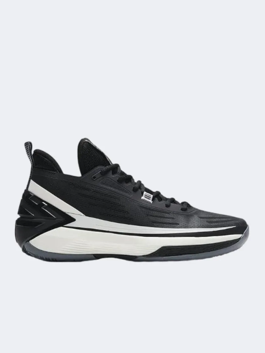 Anta Attack Men Basketball Shoes Black/Ivory White Spanish Bold Action Ready