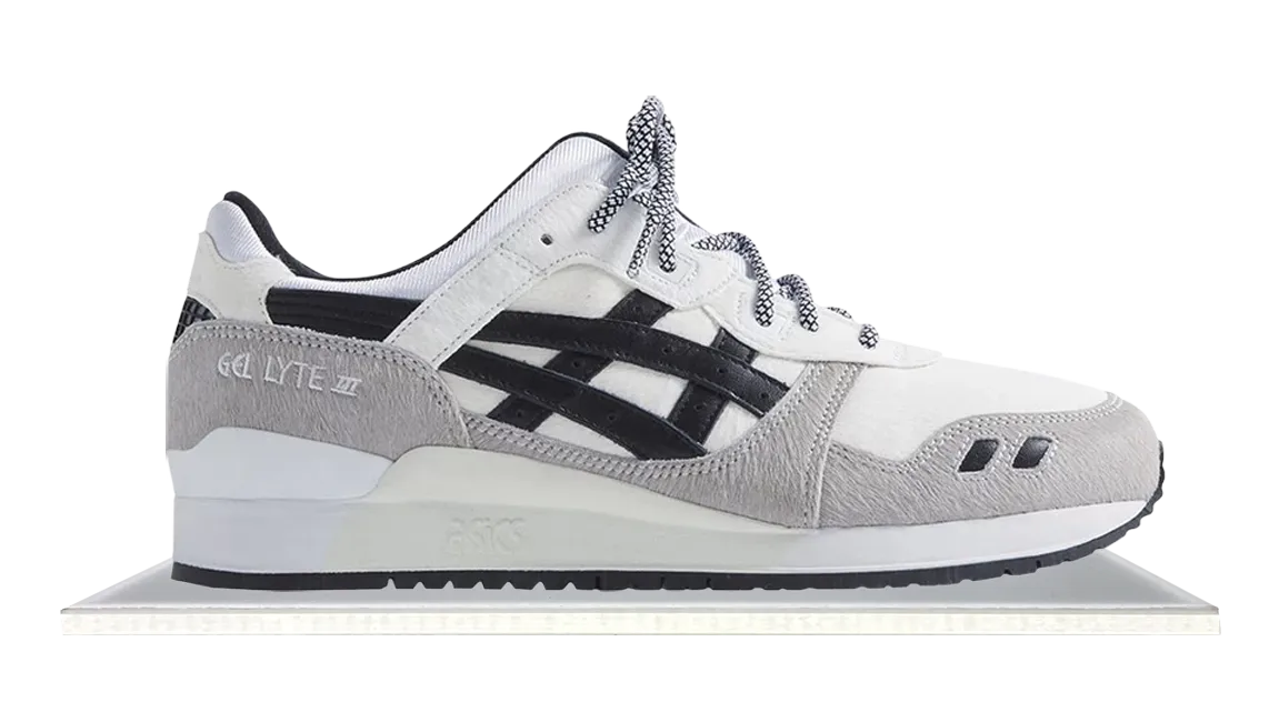 ASICS Gel-Lyte III '07 Remastered Kith Marvel X-Men Storm running in a crater area shoes park - specific shoes