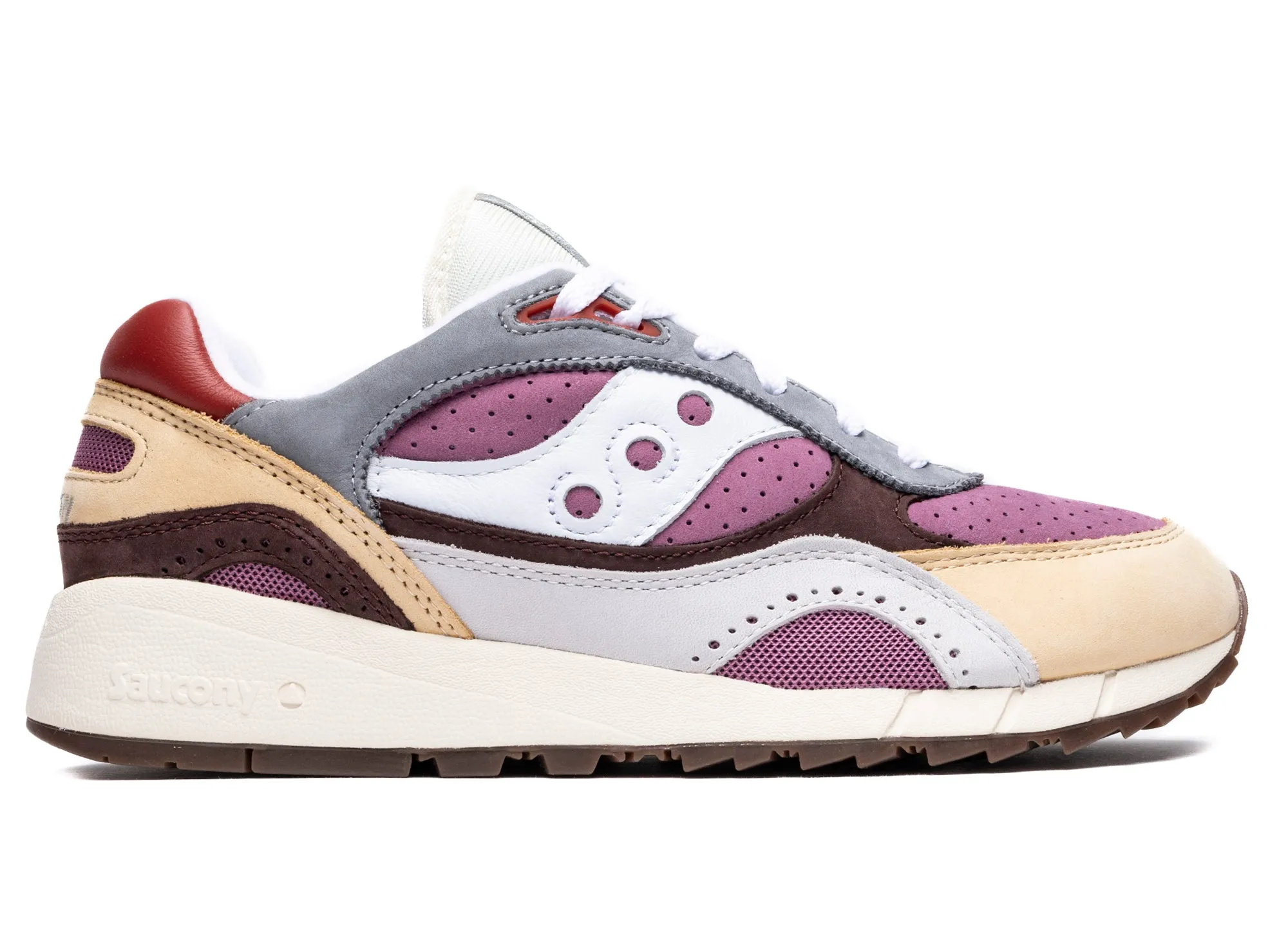 Pressure Zoned Cushioning foot - ventilation running shoes Saucony Shadow 6000