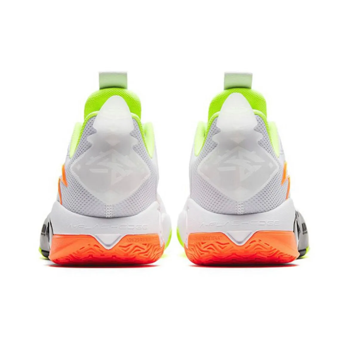 Anta Shock Wave 5 TD - White/Green Arch Stability Feature Adaptive Tension Zones