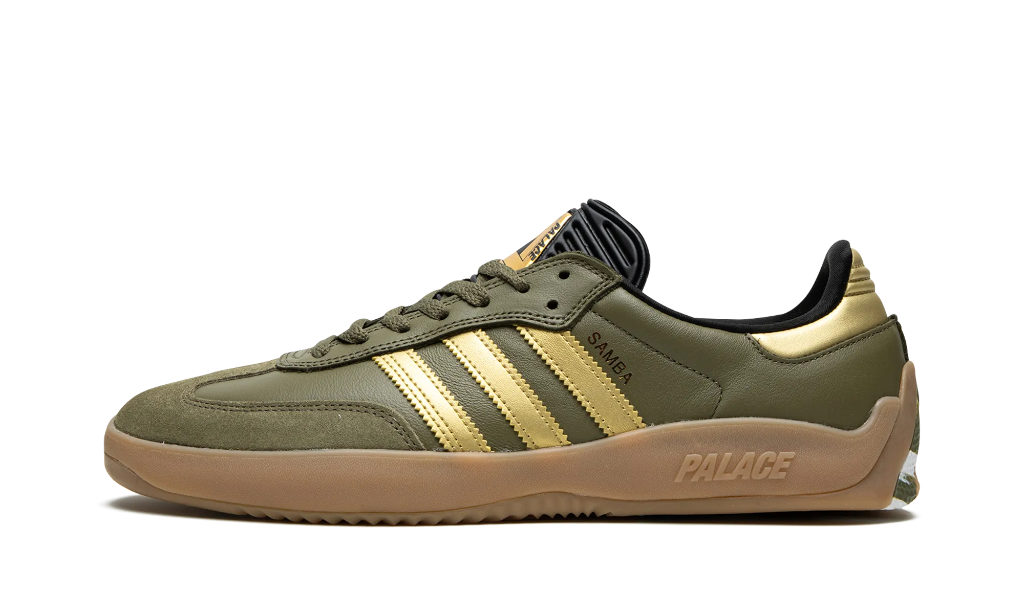 Foot Freedom Puig Samba "Palace - Olive Gold"