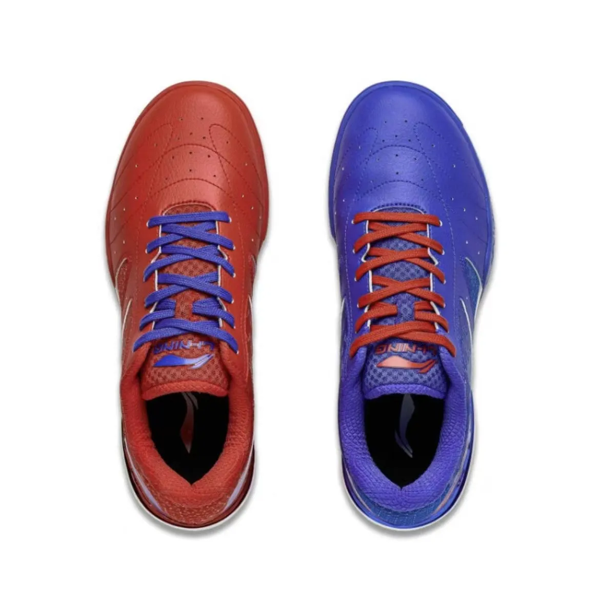 Rigid Heel Cup Liang Jingkun x Li Ning Professional Table Tennis Shoes - Blue/Red