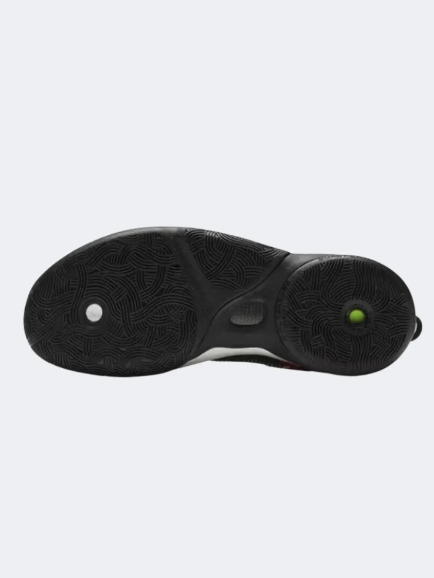 Anta Kt9 Men Basketball Shoes Black/Yellow/Red Peak Step Flex grooves