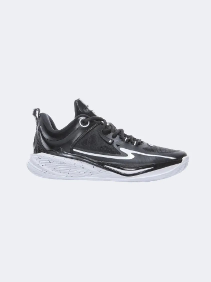 Erke Men Basketball Shoes Black/White Any Path