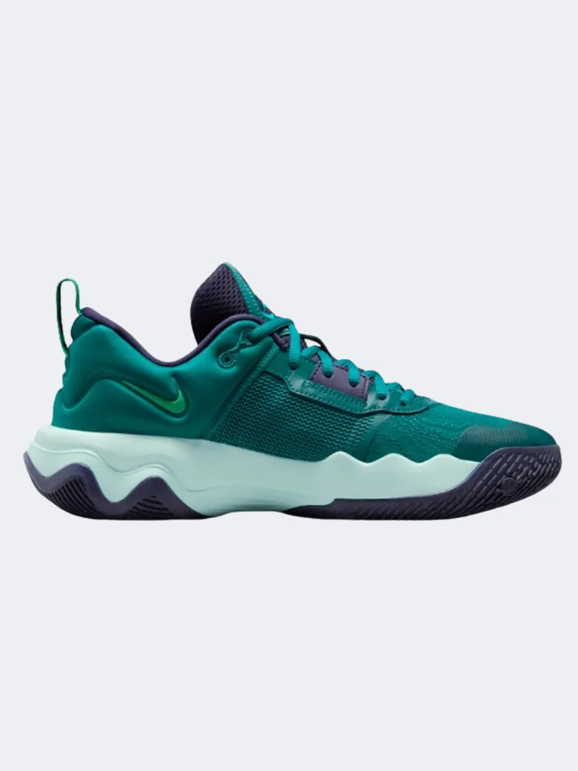 TPU Stability Multi Density Foam Nike Giannis Immortality 3 Men Basketball Shoes Teal/Purple/Green