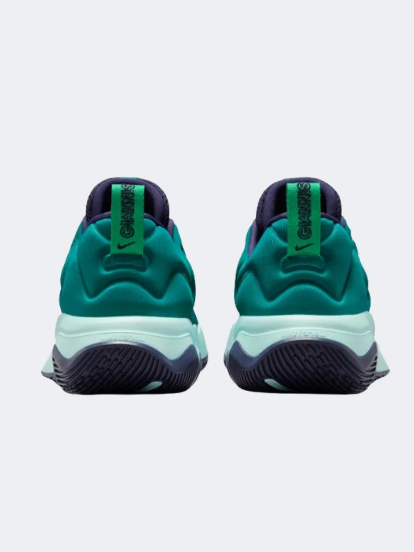 Nike Giannis Immortality 3 Men Basketball Shoes Teal/Purple/Green Cushioned