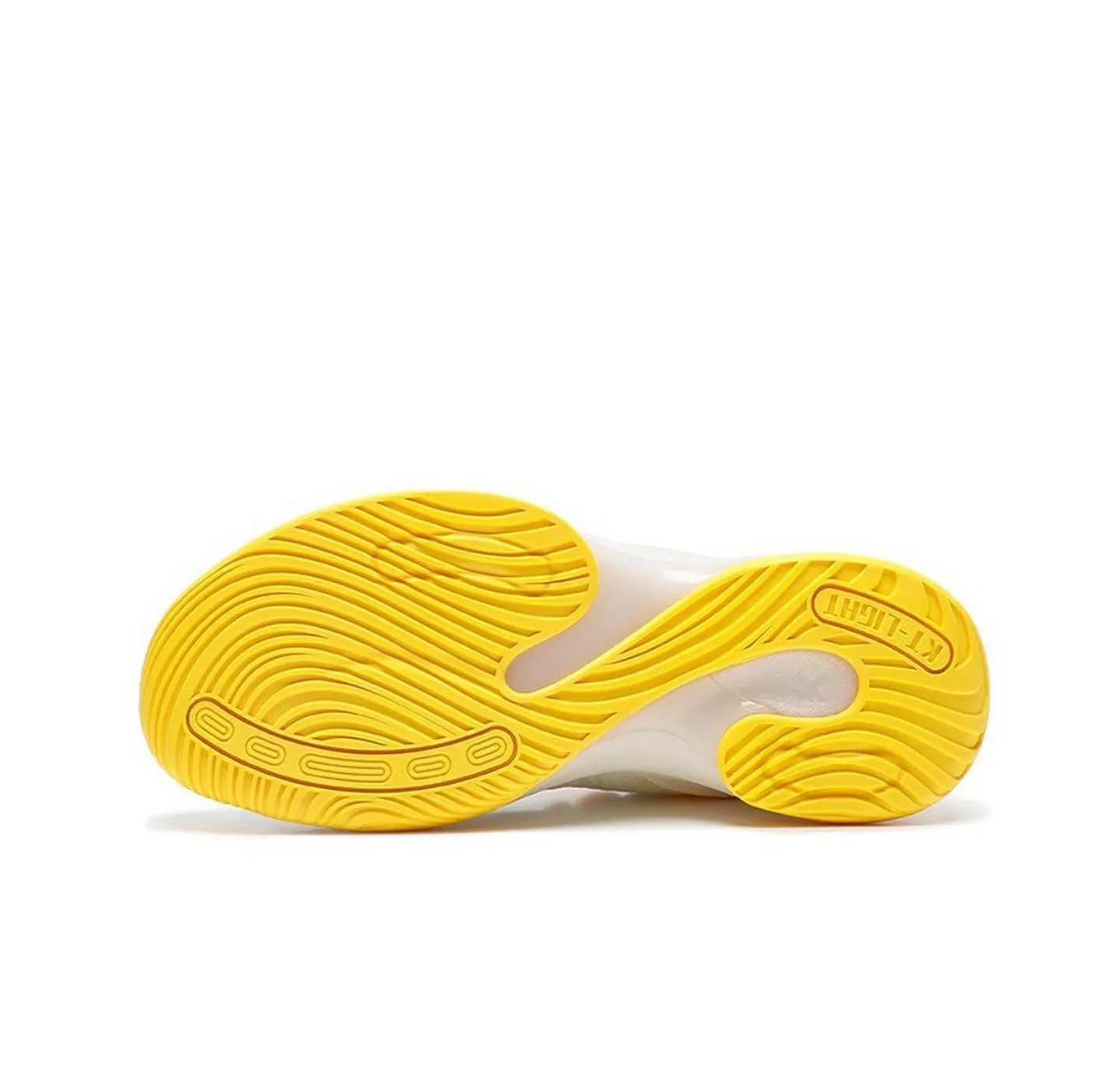 Anta Klay Thompson Light Cavalry 7 - White/Yellow Game Changing Speed Multi Directional Grip Sole