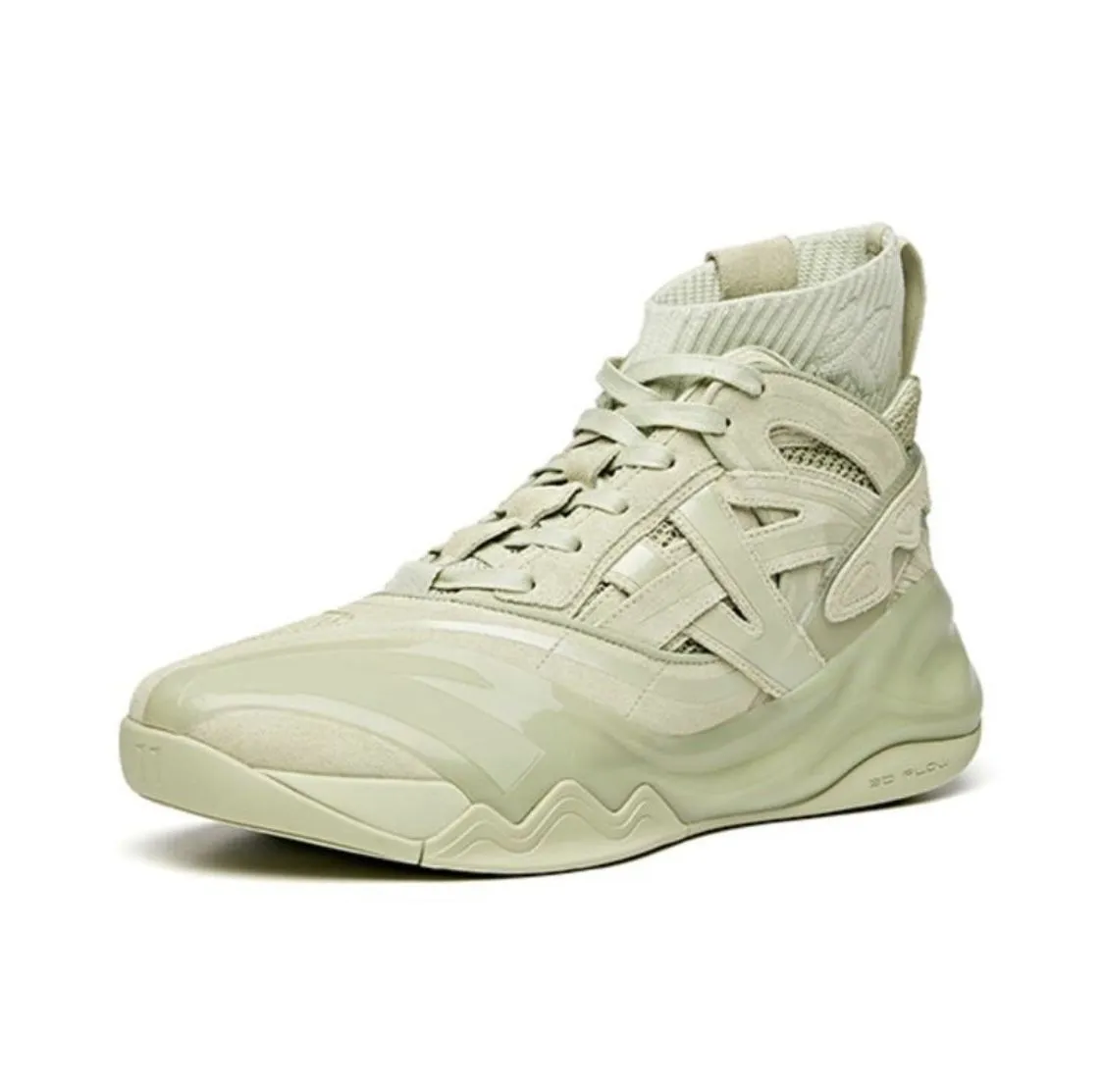 Sneaker Storage SyntheticUpper Marvel x Anta Men's Klay Thompson Kt6 Venom Green