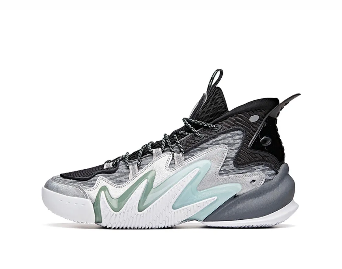 Traction Support Tech Core Anta Shock The Game 4.0 Wave 2 - Black/Gray/Green