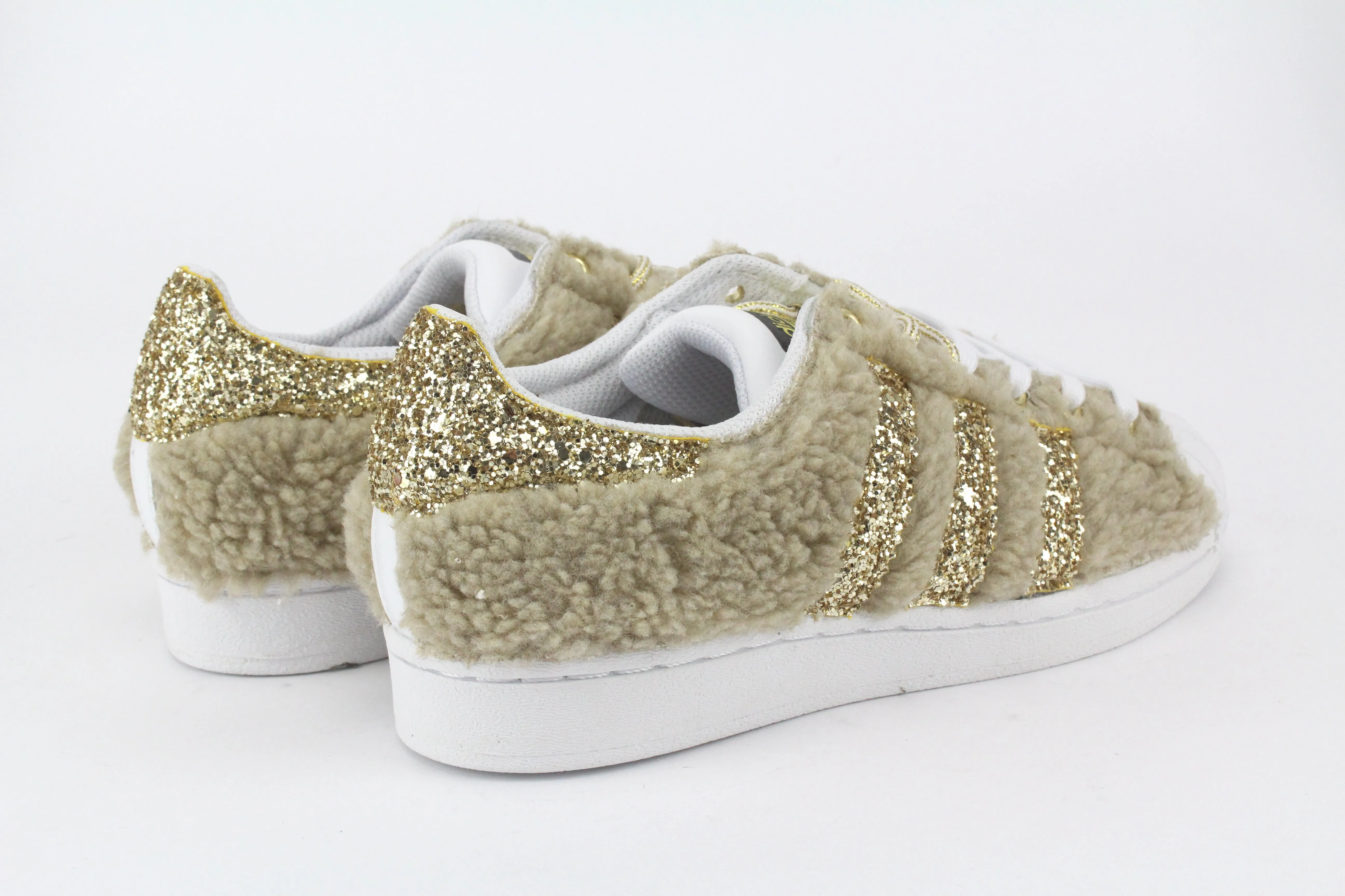 Adidas Superstar Lamb & Glitter Oro Training Ease