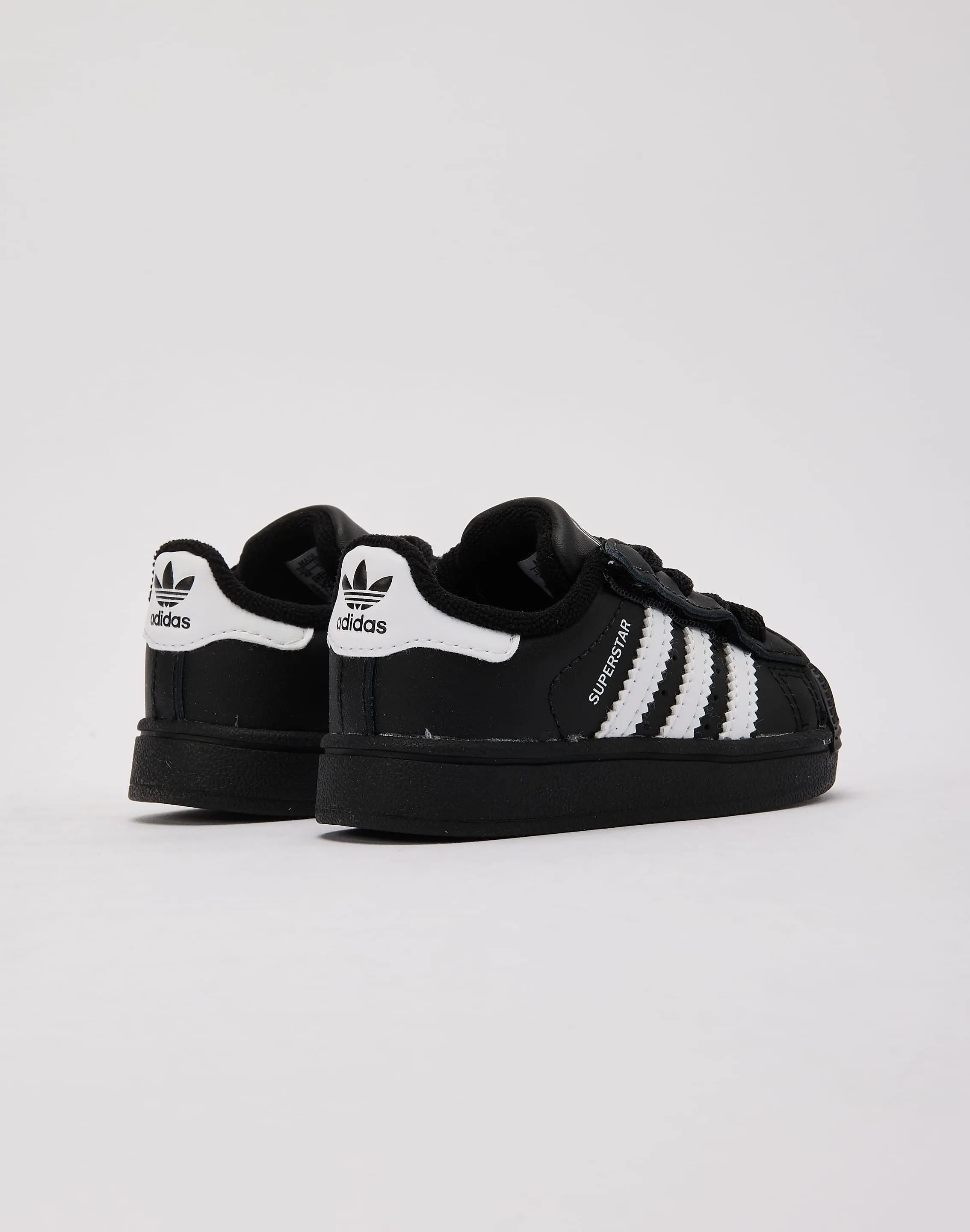 Adidas Superstar II Toddler Durable Rubber Outsole Soft Collar Padding