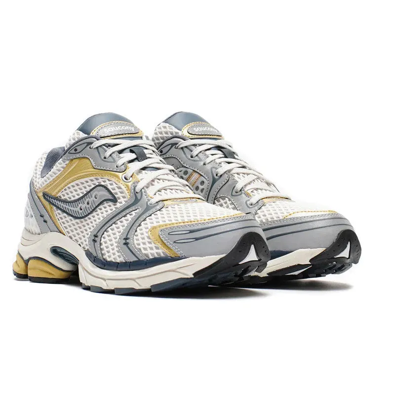 Saucony Progrid Triumph 4 Grey Silver S70831-2 beginner - appropriate shoes Midfoot Support Cage