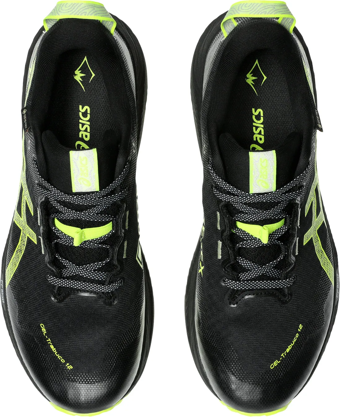 Asics Gel Trabuco 12 GORE-TEX Mens Trail Running Shoes - Black Non Restrictive Design