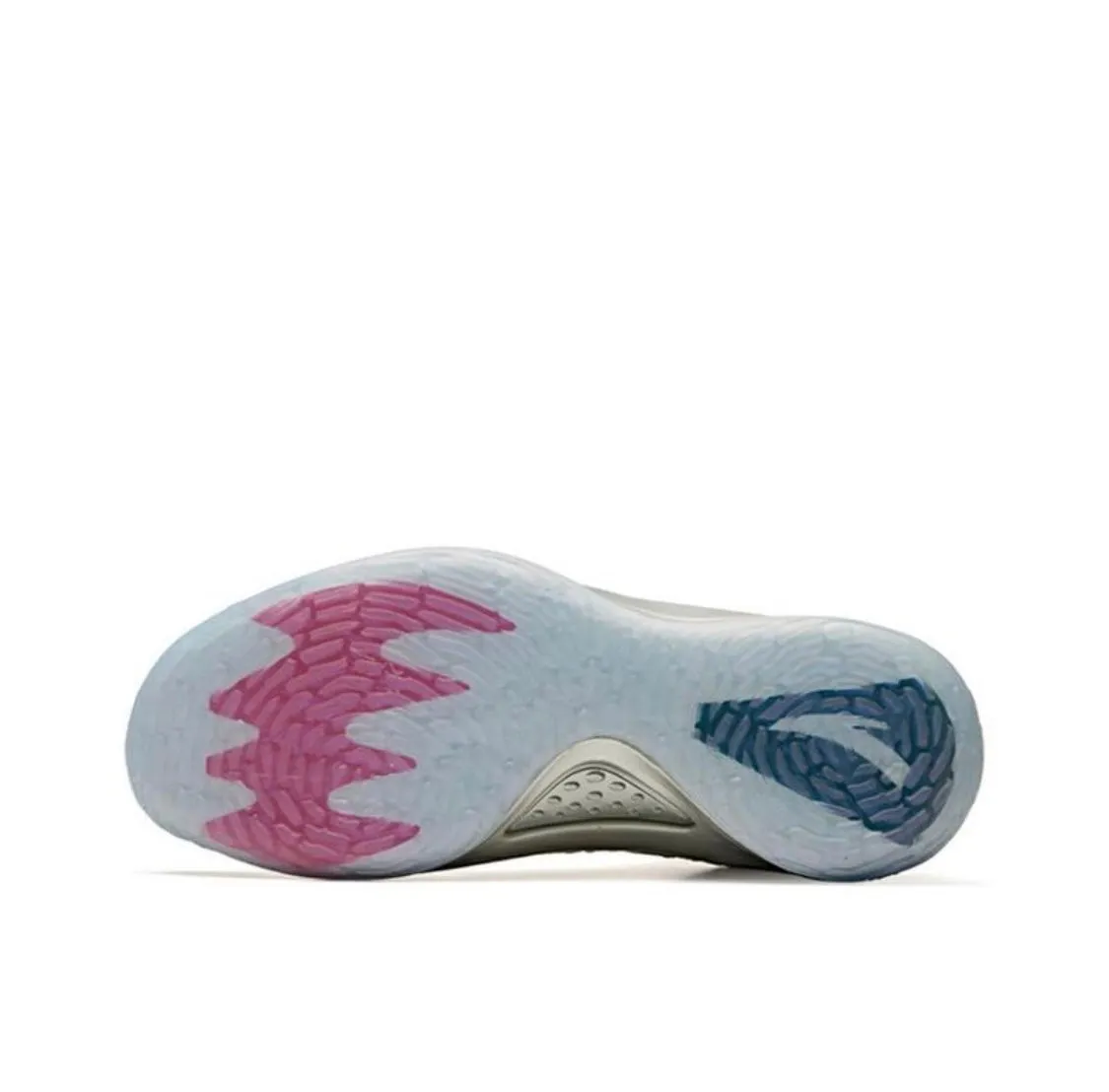 Anta Men's Kt5-Remix ??Prototype?? Silver White Reinforced Heel Counter