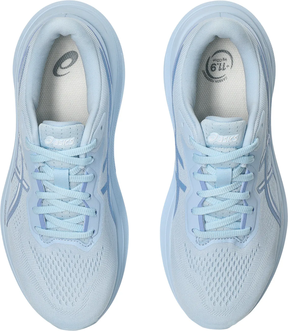 Asics GT 1000 13 Womens Running Shoes - Blue Reinforced Stitching
