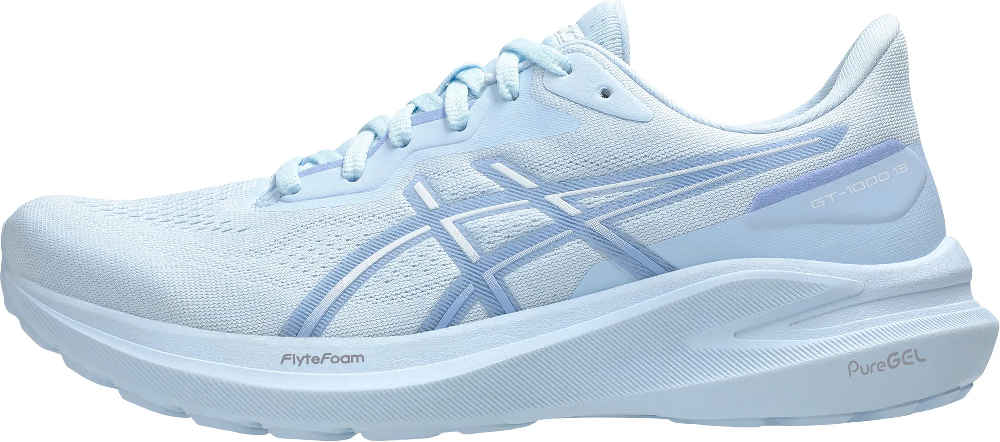 Versatile use Tough Construction Asics GT 1000 13 Womens Running Shoes - Blue