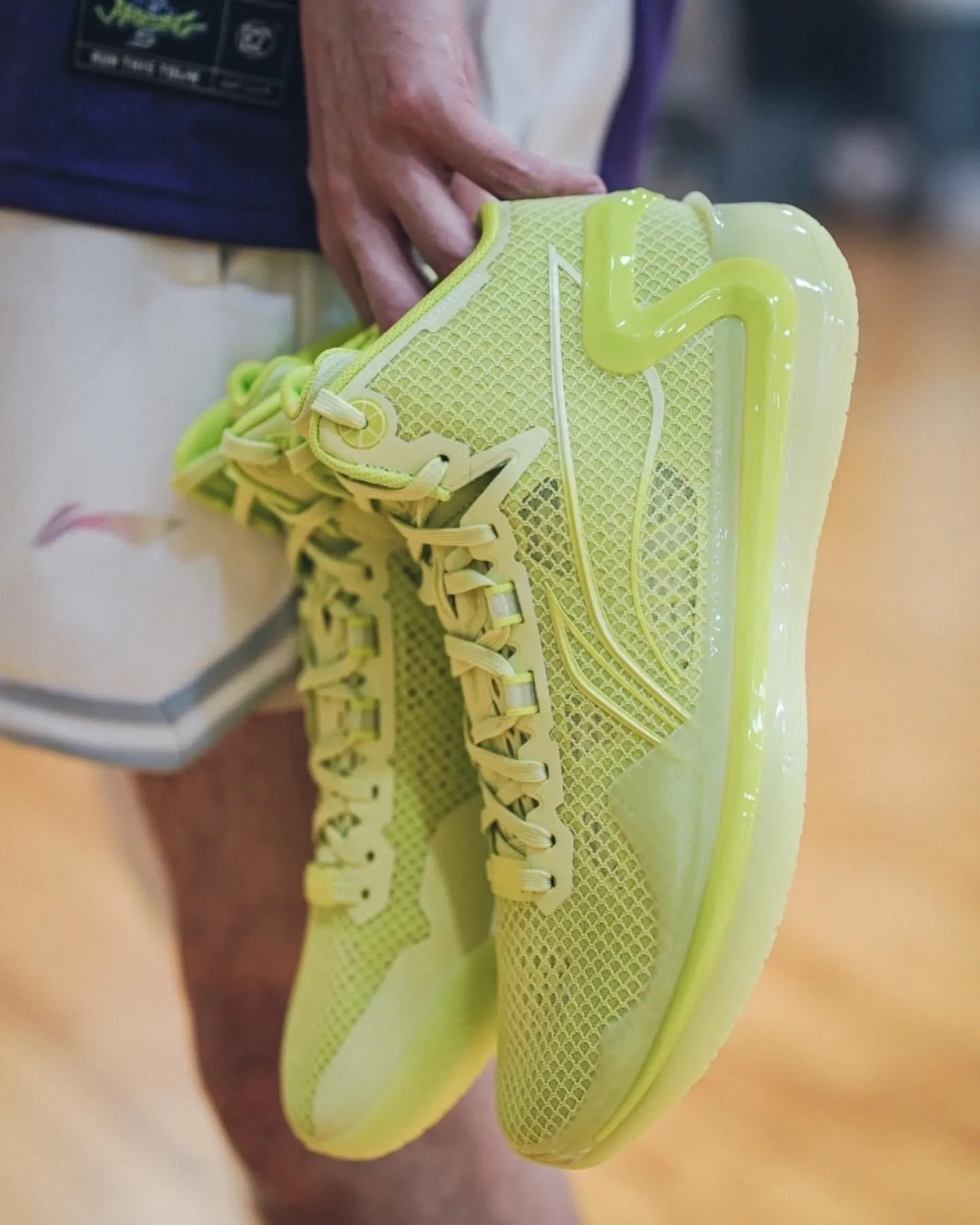 Canvas Material Li-Ning Liren 4 - Avocado