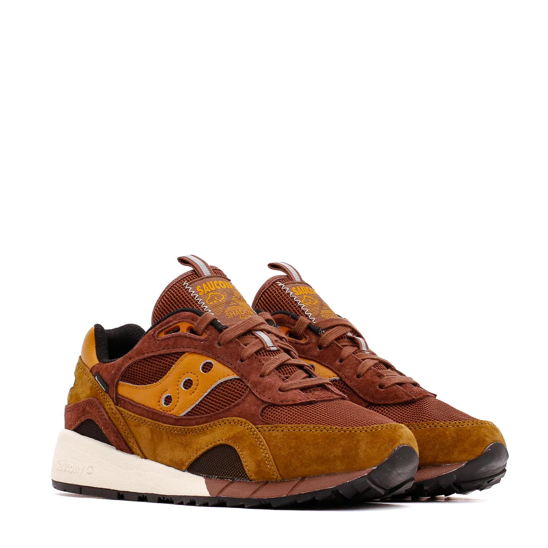 Saucony Men Shadow 6000 Brown Gore-Tex S70786-1 fitness goal achievement Torsion Response System