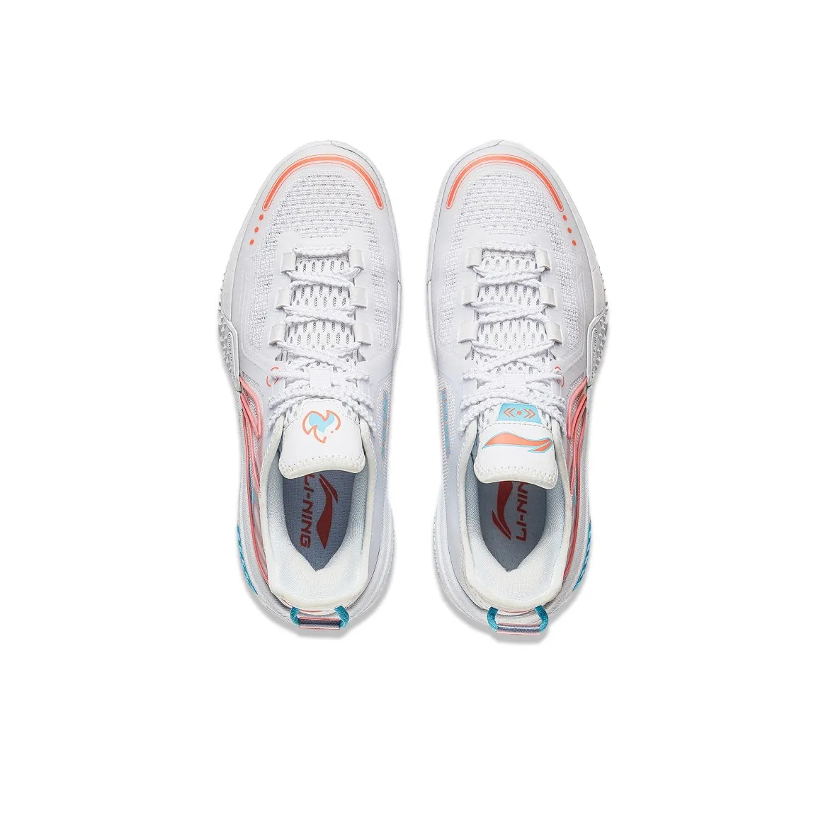 Slip Resistant Soles Li-Ning Jie'Ao Low - White Fire
