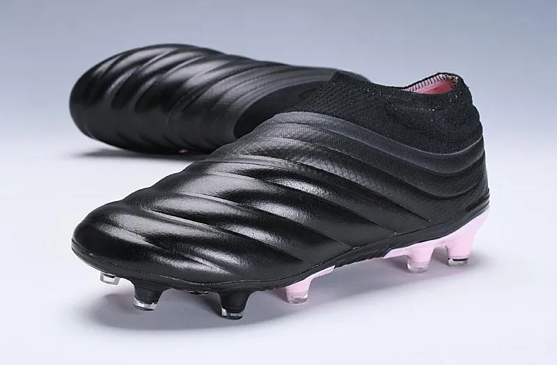 New Adidas Copa 19  FG Soccer Cleats Shoes All Black Rapid Movement Contact Fit