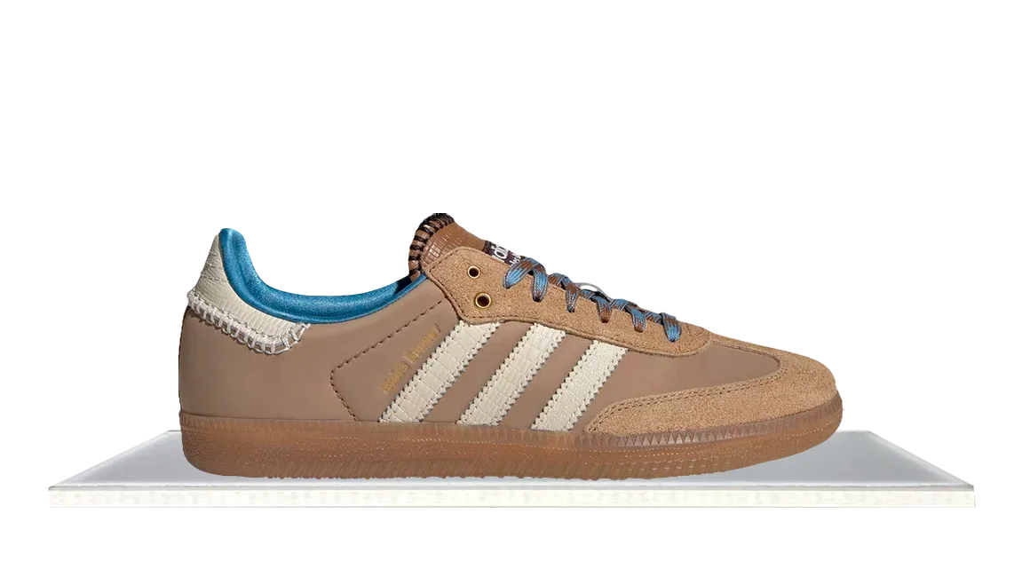 Adidas Samba Nylon Wales Bonner Desert White Comfortable ankle support Low Arch