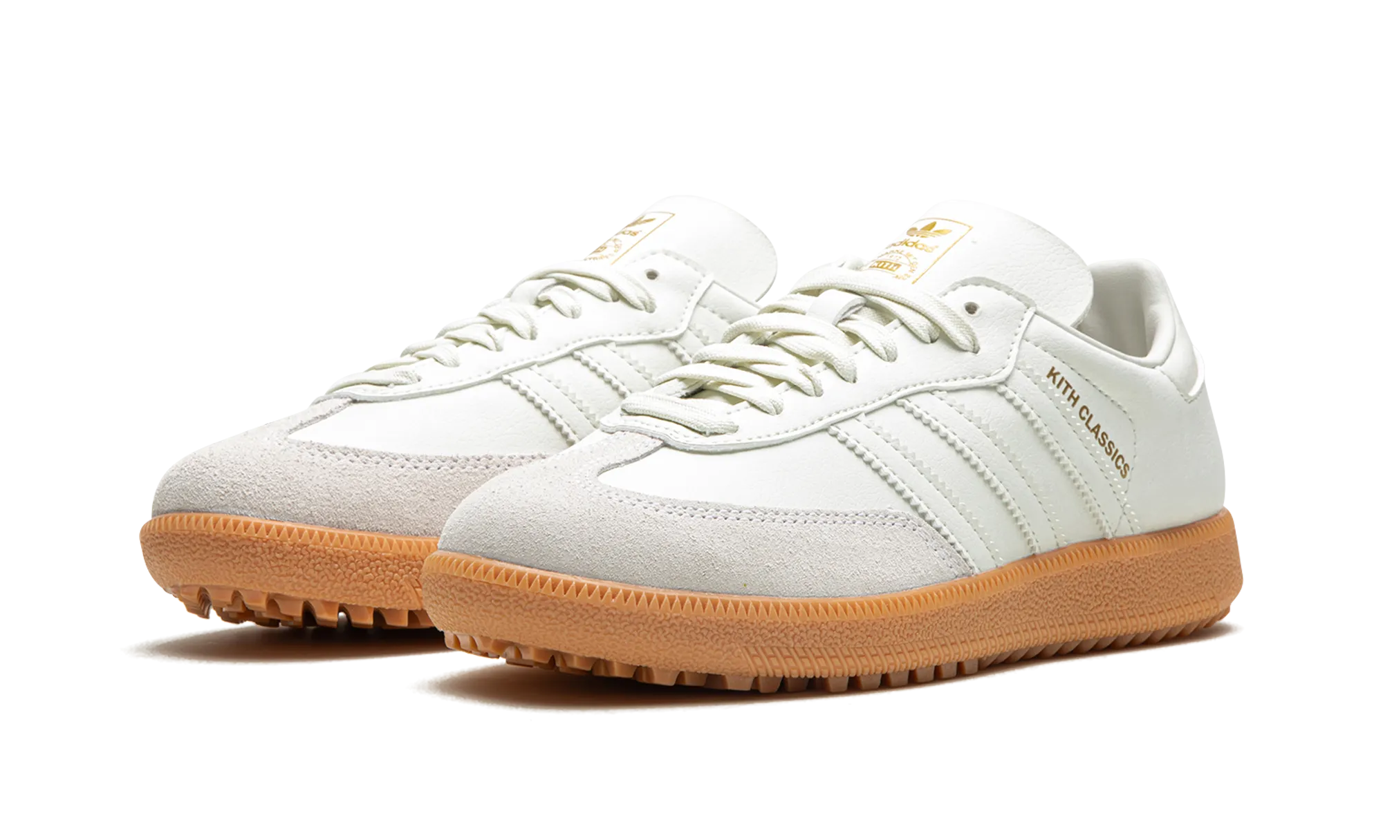 Samba Golf "Kith - White / Gum" Flexible Grooves Pasture Run