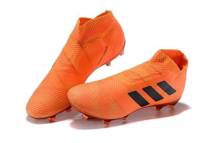 Fitness Drills New Adidas Nemeziz 18  FG Soccer Cleats Shoes Orange