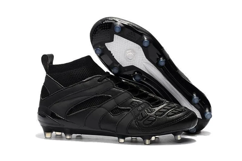 New Adidas Predator Accelerator FG David Beckham Capsule Collection Soccer Cleats Shoes Black Balanced Fit