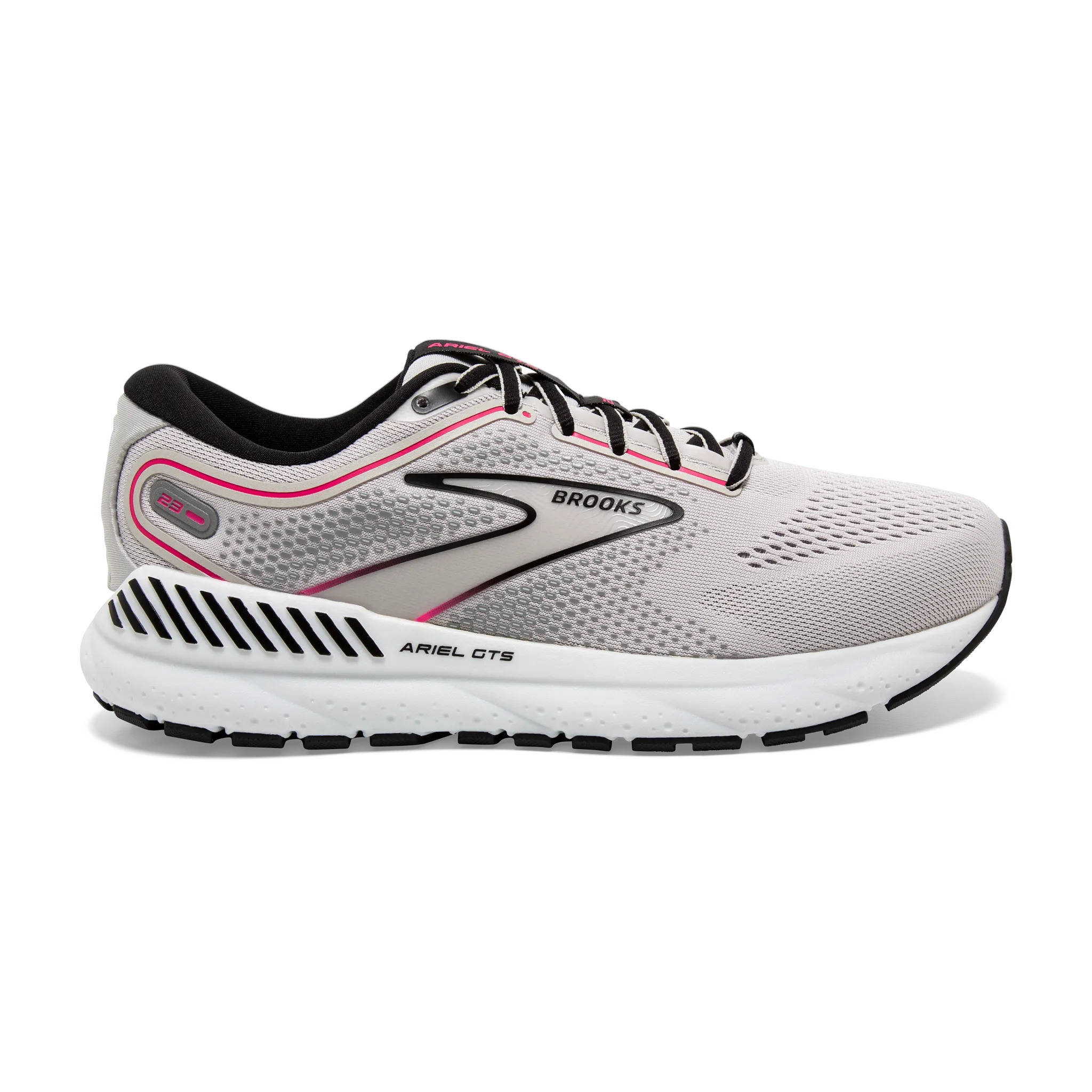Women's Ariel GTS 23 Asymmetric Lace Guides running in a community run shoes