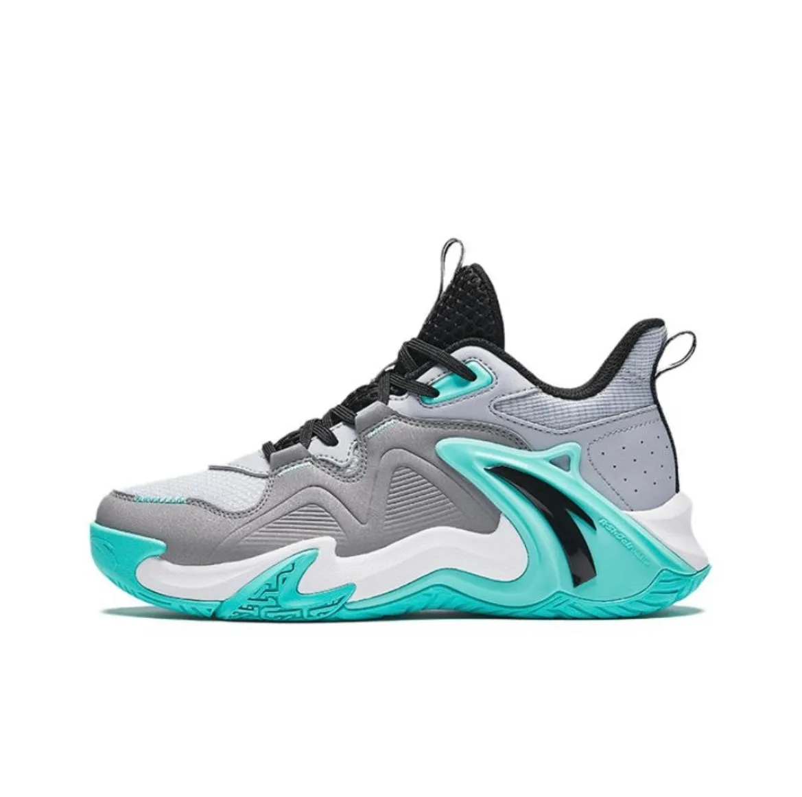 Anta Kids Airspace 4.0 - Gray/Blue Durable Stitching Techniques Stable base